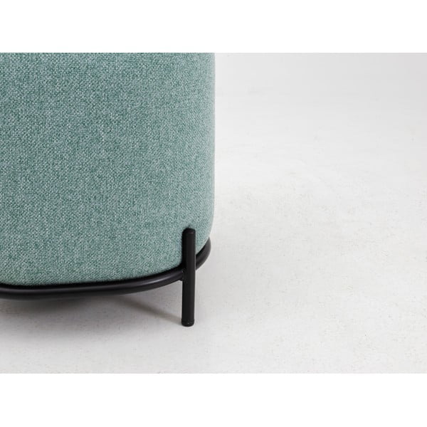 Zelenosivý puf Tenzo Harry, ø 42 cm-image-1