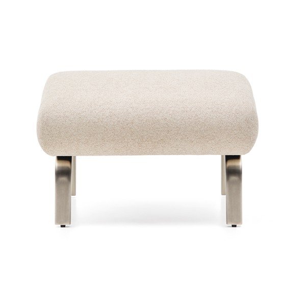 Béžová ženilková podnožka Amsen – Kave Home-image-3