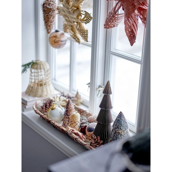 Bambusová závesná vianočná dekorácia ø 55 cm Hani – Bloomingville-image-1