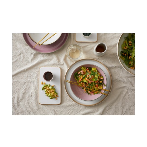 Jedálenské paličky v zlatej farbe so stojanom Bitz Brass-image-2