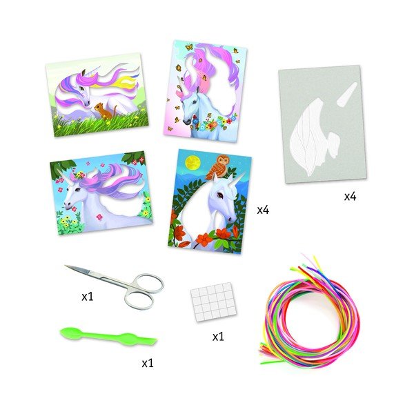 Kreatívny set Djeco Rainbow Unicorns-image-3