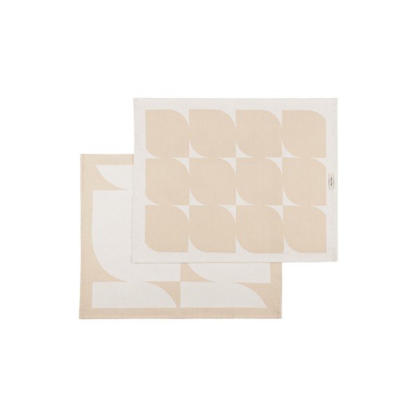 Bavlnené utierky v súprave 2 ks 50x63 cm Abi – noo.ma