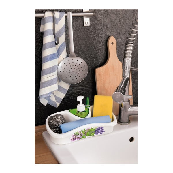 Biely plastový stojan na umývacie prostriedky – Snips-image-2