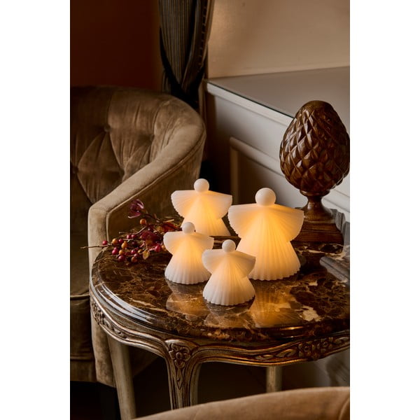 Biele svetelné dekorácie v súprave 2 ks ø 9 cm Asta – Sirius-image-3