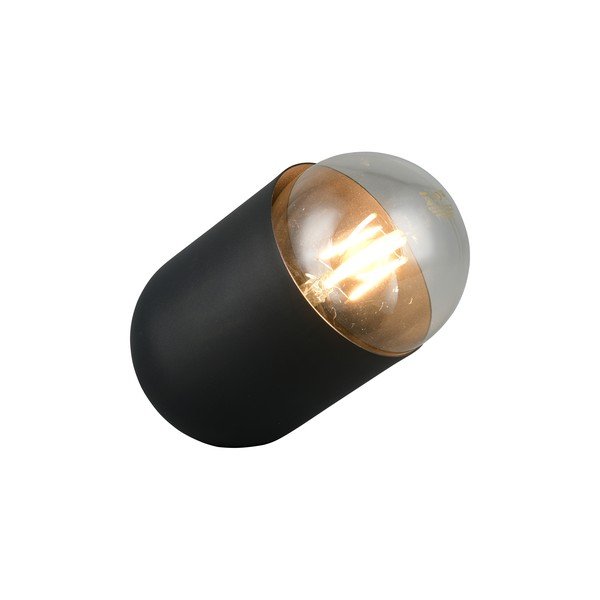 Čierna kovová stolová lampa (výška  13,5 cm) Nara – Reality-image-3