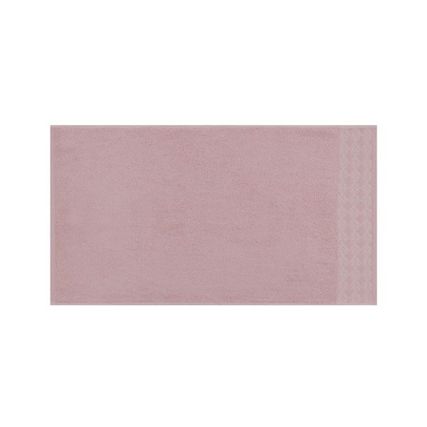 Sada 2 ružových bavlnených uterákov v odtieni dusty rose Provence, 90 × 50 cm-image-3