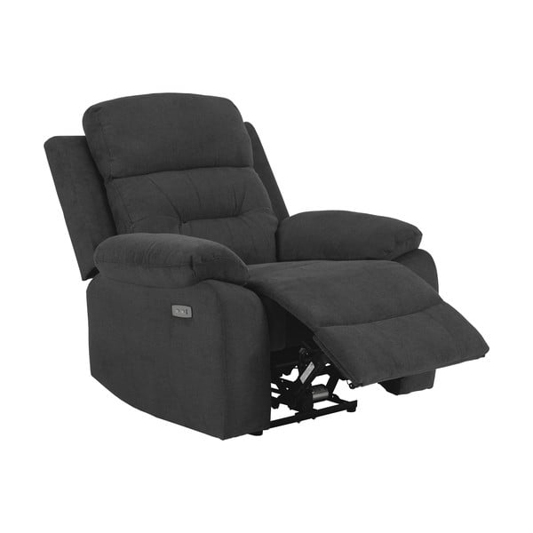 Antracitové relaxačné kreslo Vansbro – Actona