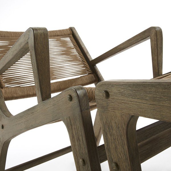 Set záhradného kresla a podnožky La Forma Basso-image-1