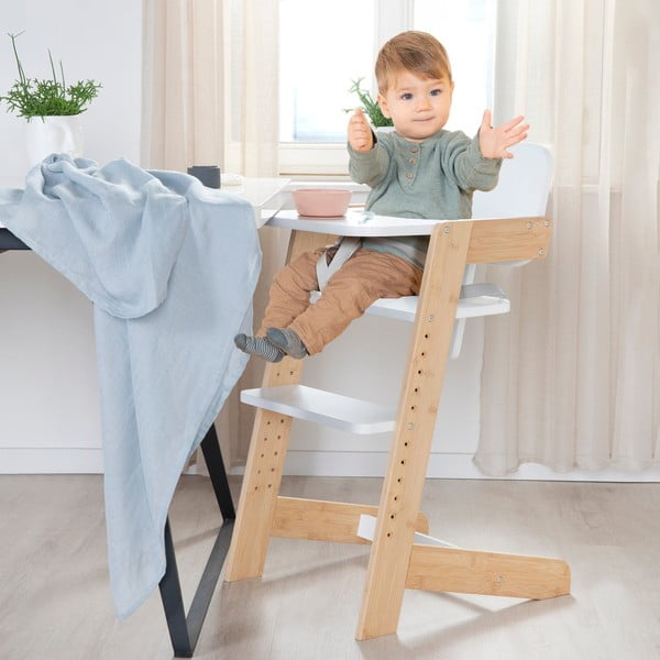 Biela jedálenská stolička Nature UP – Roba-image-4