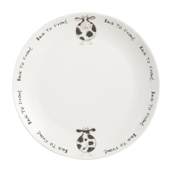 Jedálenský tanier z porcelánu Price & Kensington B2F, Ø 26,5 cm