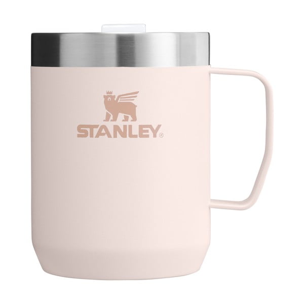 Svetloružový termo hrnček z nehrdzavejúcej ocele 230 ml Stay-Hot Camp Mug Rose Quartz – Stanley