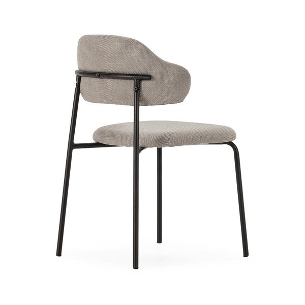 Svetlosivé jedálenské stoličky v súprave 4 ks Adriel – Marckeric-image-4