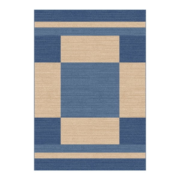 Modro-béžový koberec Universal Boras, 160 x 230 cm
