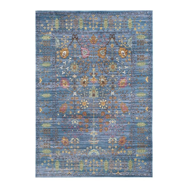 Modrý koberec Tatum Blue, 121 × 182 cm