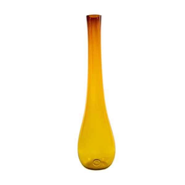Sklenená váza Flower 75-80 cm, medová