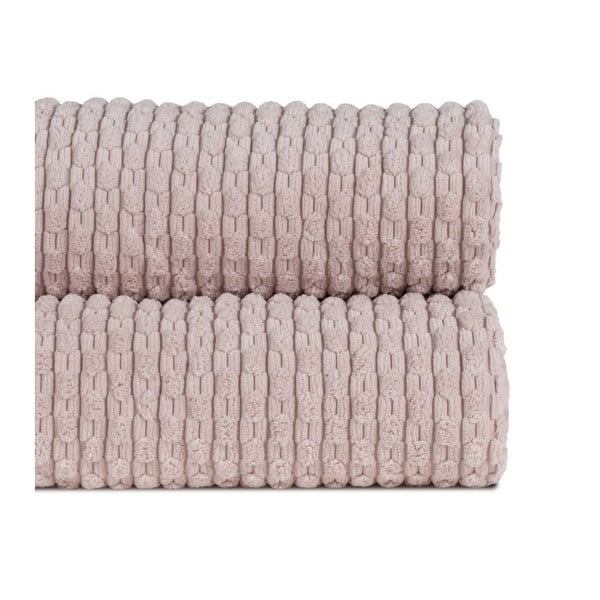 Ružový prešívaný pléd 180x260 cm – Ixia