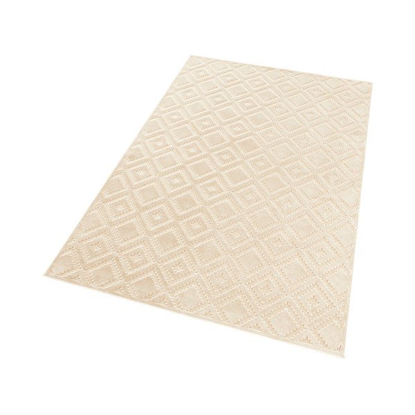 Krémovobiely koberec z viskózy Mint Rugs Iris 120 × 170 cm-image-2