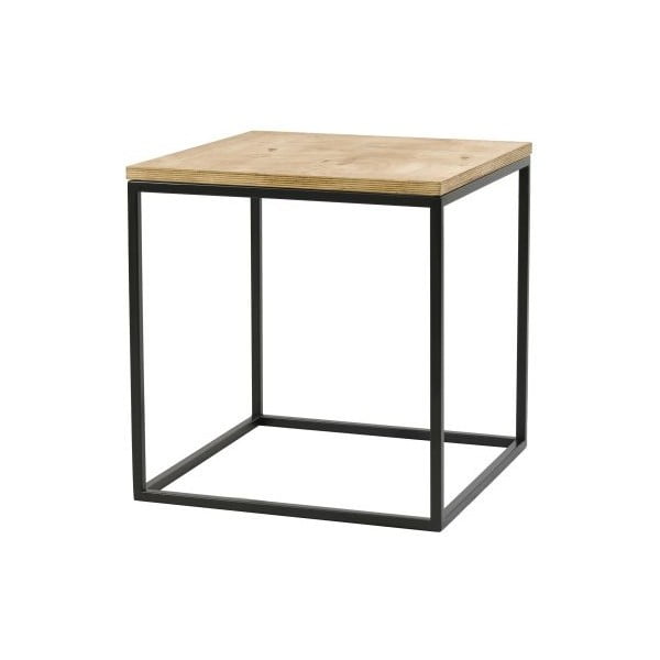 ODkladací stolík Side Black, 45x45x47 cm