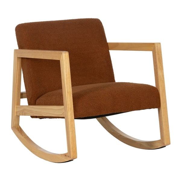 Hnedé hojdacie kreslo – Ixia