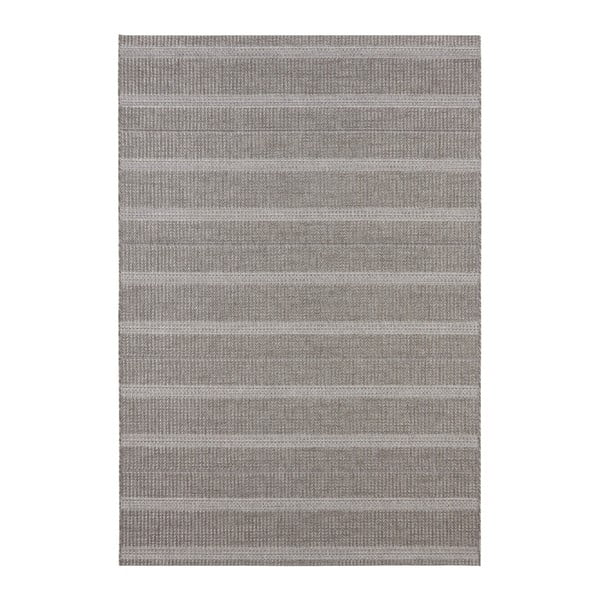 Sivý koberec vhodný aj do exteriéru Elle Decoration Brave Laon, 120 × 170 cm