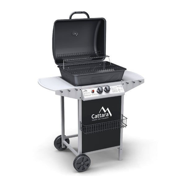 Pojazdný plynový záhradný gril Cattara Party Point Flame Tamer-image-2
