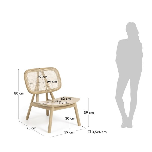 Ratanové kreslo Kave Home Nadra-image-4