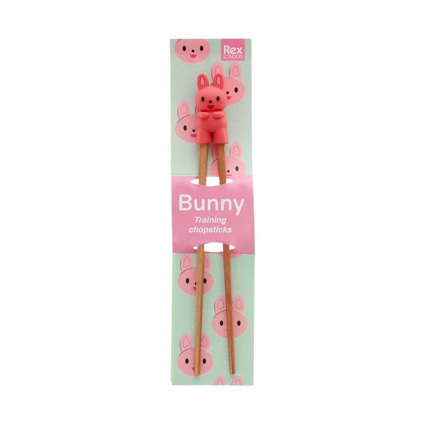 Drevené detské tréningové paličky v prírodnej farbe Bunny – Rex London-image-4