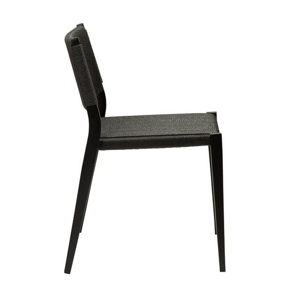 Čierna jedálenská stolička DAN-FORM Denmark Loop-image-3