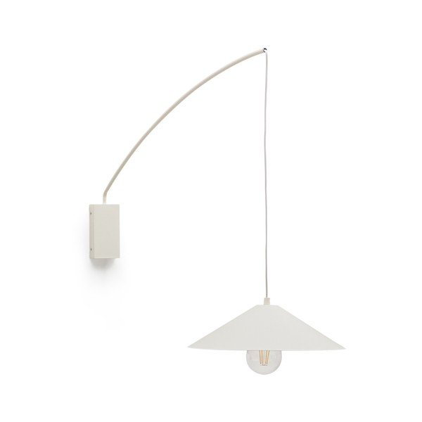 Krémové nástenné svietidlo ø 35 cm Kally – Kave Home-image-4