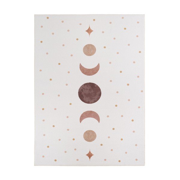 Krémovobiely prateľný detský koberec 120x170 cm Coco 1136 – Ayyildiz Carpets