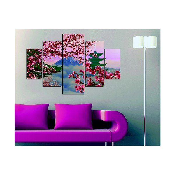 Viacdielny obraz Japan View, 92 × 56 cm-image-1