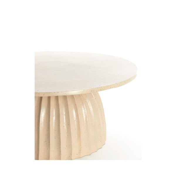 Kovový okrúhly odkladací stolík ø 70 cm Veglia – Light & Living-image-1