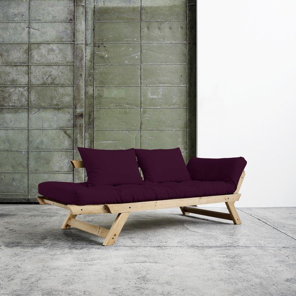 Variabilná pohovka Karup Bebop Natural/Purple Plum-image-1