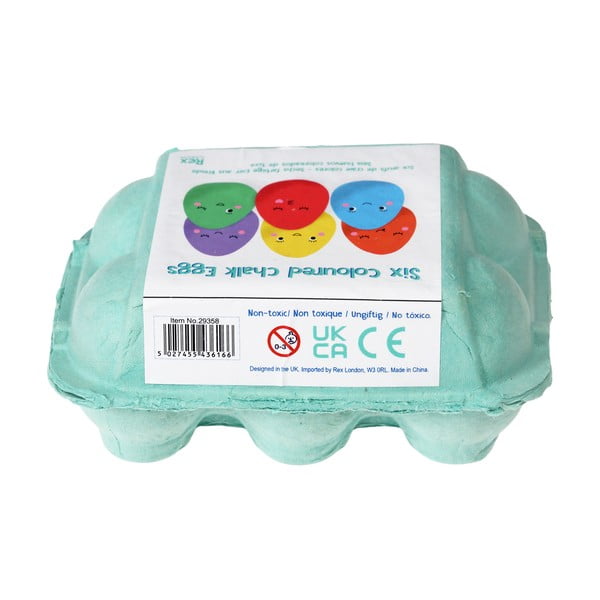 Farebné kriedy v súprave Eggs – Rex London-image-2