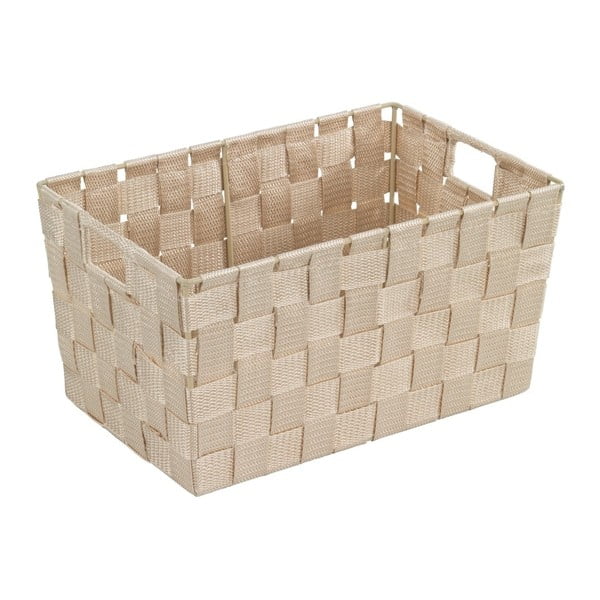 Béžový košík Wenko Adria, 20 × 30 cm