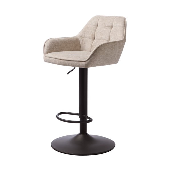 Béžová barová stolička s nastaviteľnou výškou Nolan – Unique Furniture