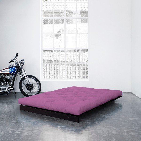 Variabilná pohovka Karup Roots Wenge/Taffy Pink-image-1