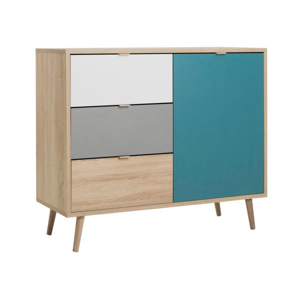 Farebná komoda Intertrade Cuba, 103 × 85 cm-image-2
