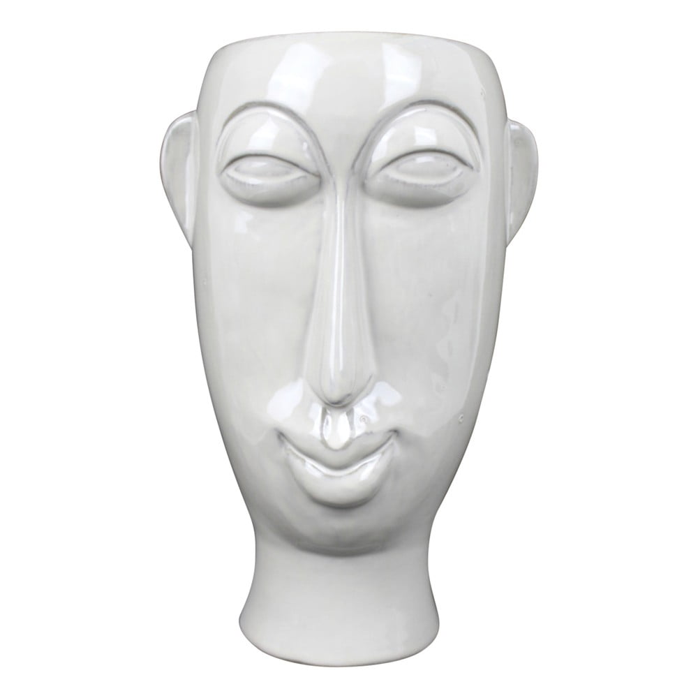 Biela porcelánová váza PT LIVING Mask, výška 27,2 cm