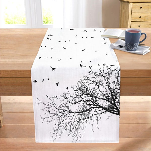 Behúň na stôl 40x130 cm Black Tree – Mila Home-image-1