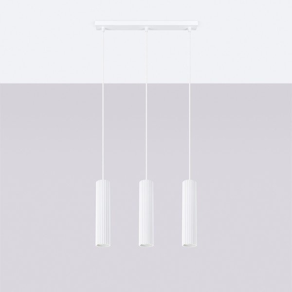 Biele závesné svietidlo Gleam – Sollux-image-3