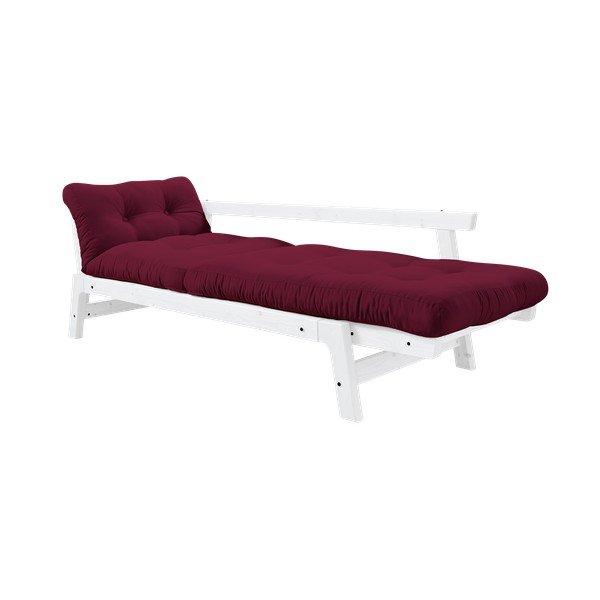 Variabilná pohovka Karup Design Step White/Light Bordeaux-image-3
