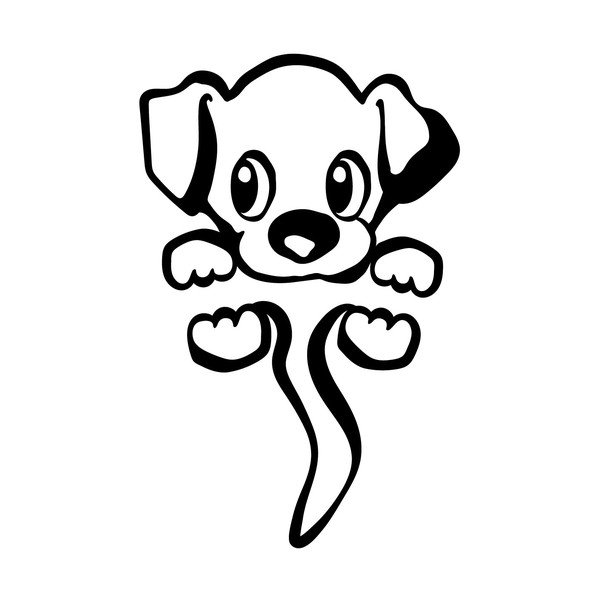Samolepka Ambiance Cute Dog-image-2