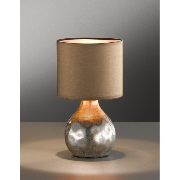Hnedá stolová lampa Fischer & Honsel Bollo-image-3