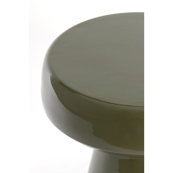 Kovový okrúhly odkladací stolík ø 38 cm Dakwa – Light & Living-image-3