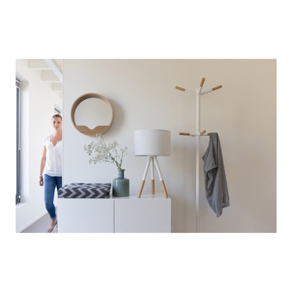 Nástenné zrkadlo s odkladacím priestorom Zuiver Round Wall, ⌀ 40 cm-image-3