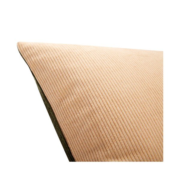 Zeleno-béžový vankúš Hübsch Cleo, 60 x 40 cm-image-3