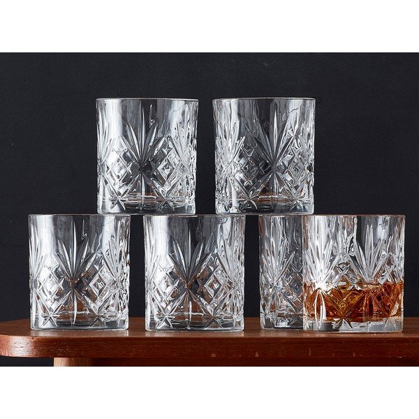 Poháre v súprave 6 ks na whisky 310 ml Melodia – Lyngby Glas-image-4