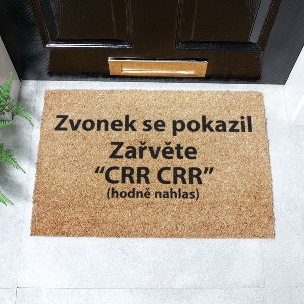 Rohožka z kokosového vlákna 40x60 cm Crr Crr – Artsy Doormats-image-2