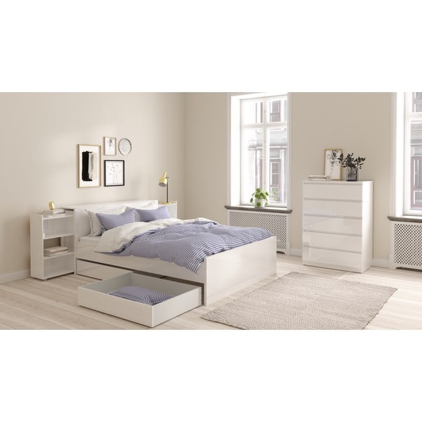 Biele čelo postele 145x80 cm Naia – Tvilum-image-1